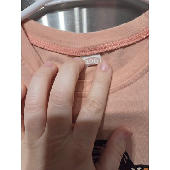 5/$15 Peach Cheetah Print Bandana/Sunglasses SS - 5T - Picture 3 of 4